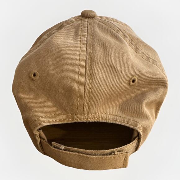 Dri-Duck GMC Baseball Cap Tan Hat Hook And Loop Strap - Picture 2 of 5